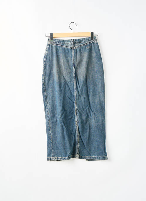 Jupe longue bleu SCHOOL RAG pour femme