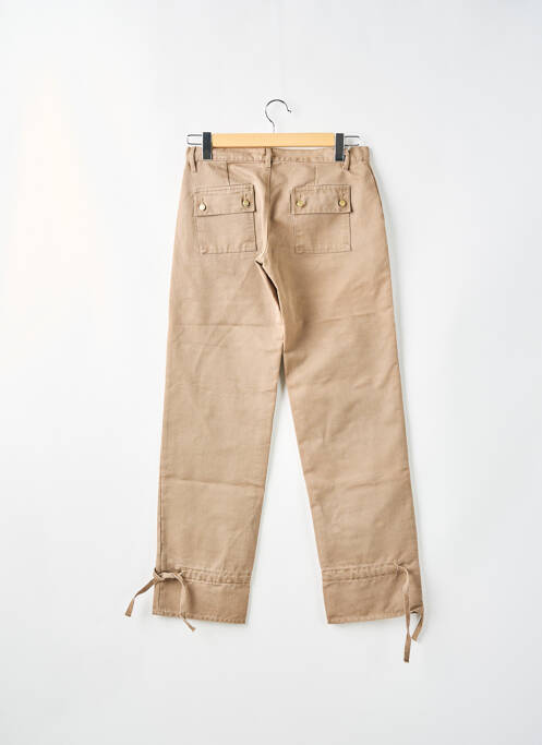 Pantalon droit marron BE YOU K femme