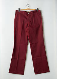 Pantalon chino tissage popeline taille normale violet FREEMAN T.PORTER homme