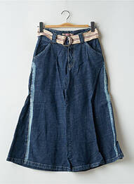 Pantacourt coupe jupe culotte taille haute bleu ROXY femme