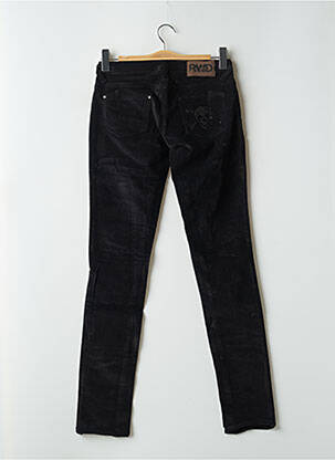 Pantalon slim taille basse taille basse noir RWD femme