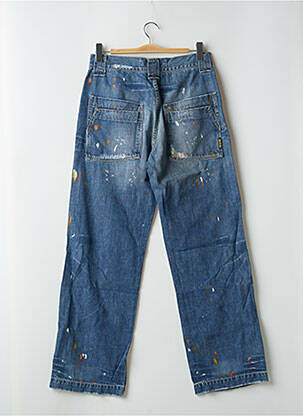 Jeans coupe droite stretch taille normale bleu RWD homme