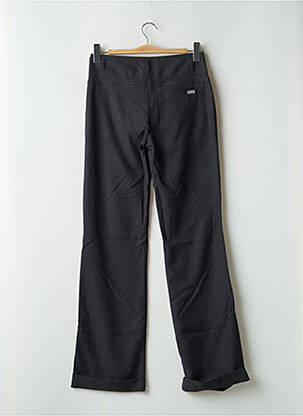 Pantalon large fermeture zippée sous rabat boutonné taille normale gris TEDDY SMITH femme