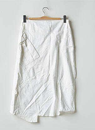 Jupe mi-longue coupe évasée blanc BE YOU K femme