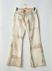 Pantalon flare beige ENERGIE pour femme seconde vue