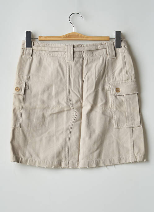 Jupe courte beige TEDDY SMITH pour femme