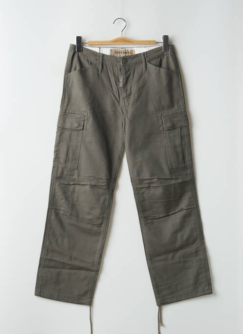 Pantalon cargo vert TEDDY SMITH pour homme