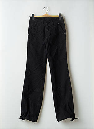 Pantalon droit taille normale taille normale noir LOIS homme