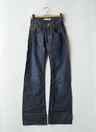 Jeans coupe droite taille normale taille normale bleu SCHOOL RAG femme