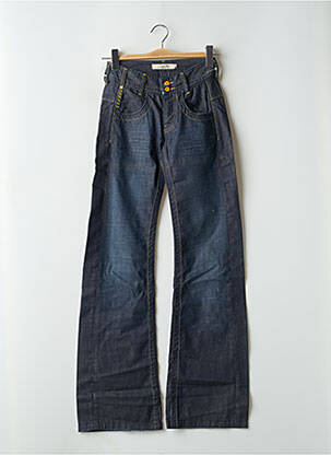 Jeans coupe droite taille normale taille normale bleu SCHOOL RAG femme