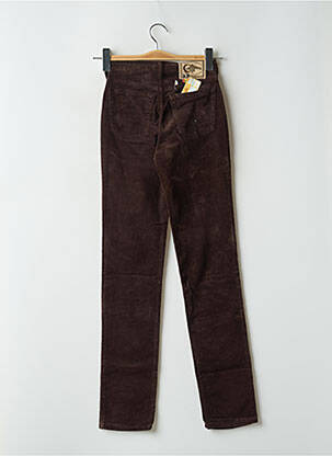 Pantalon slim stretch taille normale marron CIMARRON femme