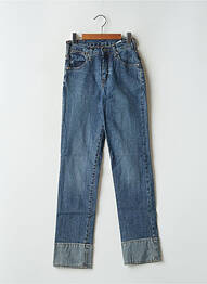 Jeans coupe slim tissage brut taille normale bleu CIMARRON femme