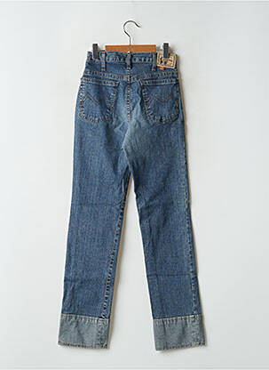 Jeans coupe slim tissage brut taille normale bleu CIMARRON femme