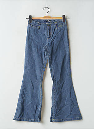 Jean coupe flare stretch taille normale bleu SCHOOL RAG femme