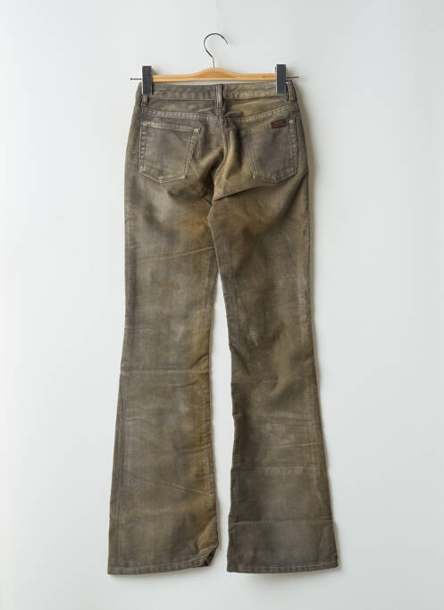 Jean coupe flare beige TEDDY SMITH pour femme