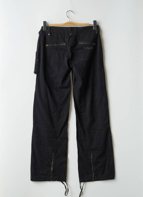 Pantalon cargo noir TWO ANGLE pour femme