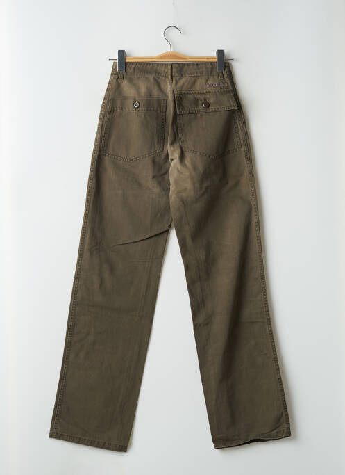 Pantalon droit vert TEDDY SMITH pour homme