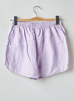 Short taille haute taille haute violet BERLOOK femme