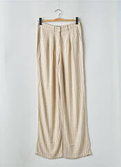 Pantalon large beige ASOS pour femme seconde vue