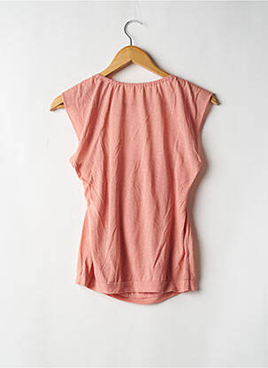 Top col carré manches courtes rose VANESSA BRUNO femme