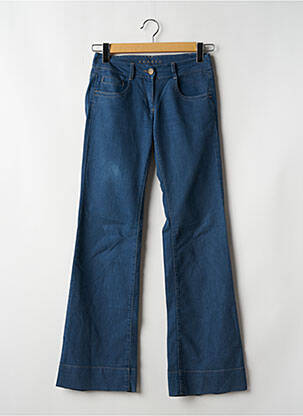 Jean coupe flare taille basse taille basse bleu SANDRO femme