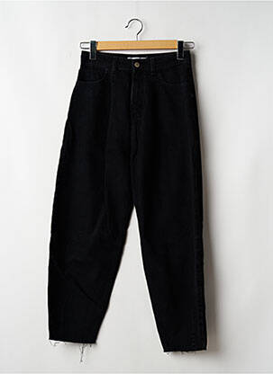 Jeans coupe large  taille haute noir ZARA femme