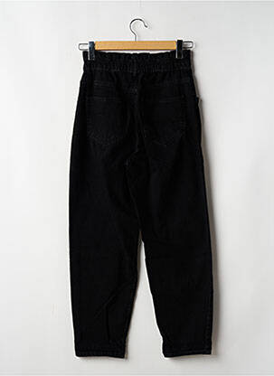 Jeans coupe droite taille haute taille haute noir ZARA femme