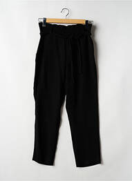 Pantalon droit taille haute taille haute noir ZARA femme