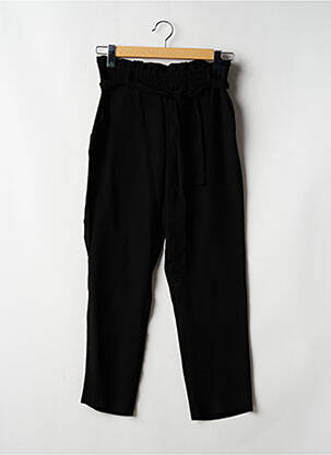 Pantalon droit taille haute taille haute noir ZARA femme