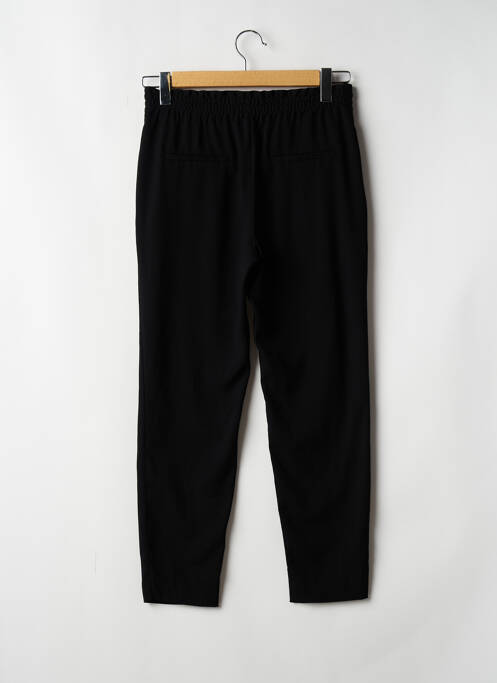 Pantalon droit taille élastique taille normale noir ZARA femme