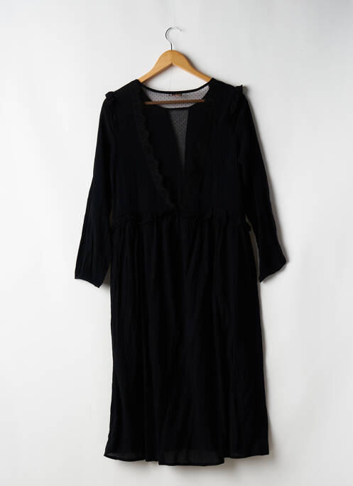 Robe mi-longue noir KILIBBI pour femme