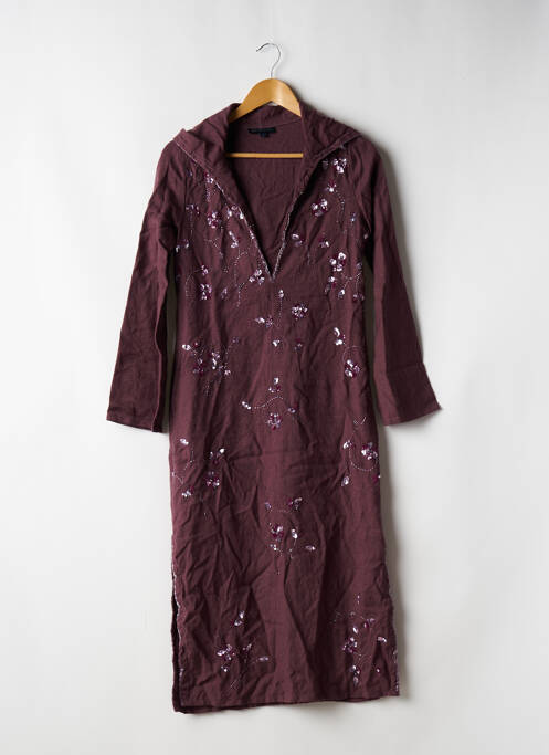 Robe mi-longue violet ANTIK BATIK pour femme