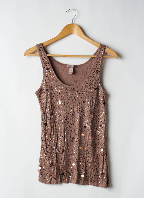 Top marron H&M pour femme