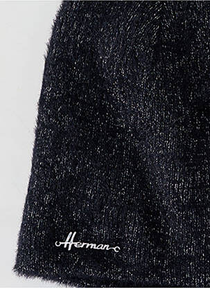 Bonnet stretch noir HERMAN femme