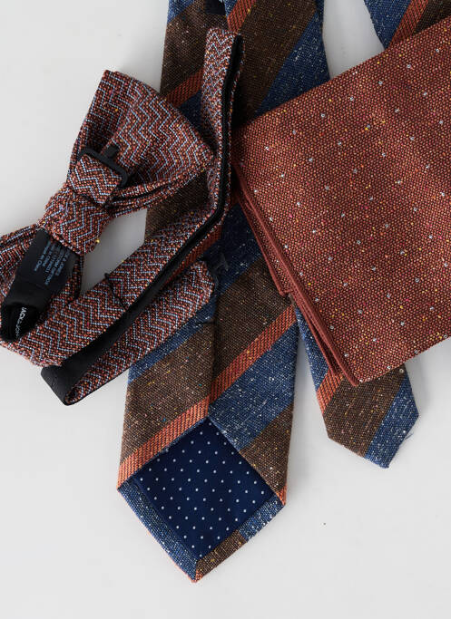 Cravate marron JACK & JONES pour homme