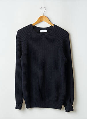 Pull col rond manches longues noir AMI ALEXANDRE MATTIUSSI homme