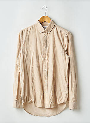 Chemise manches longues manches longues beige SAMSOE & SAMSOE homme