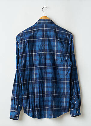 Chemise manches longues manches longues bleu BALIBARIS homme