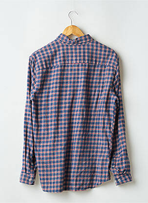 Chemise manches longues manches longues bleu OCTOBRE homme