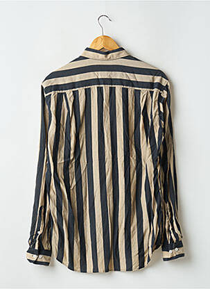 Chemise manches longues poches beige H&M homme