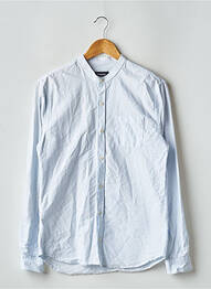 Chemise manches longues poches bleu BALIBARIS homme
