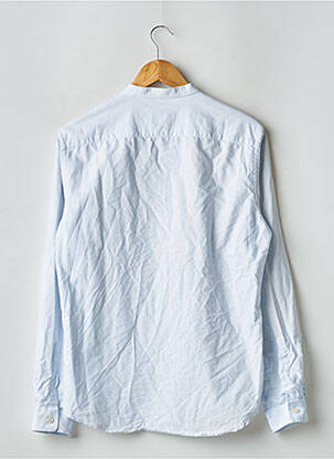 Chemise manches longues manches longues bleu BALIBARIS homme