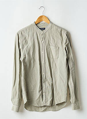 Chemise manches longues manches longues vert BALIBARIS homme