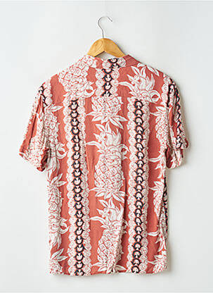 Chemise manches courtes col tailleur orange ALLSAINTS homme