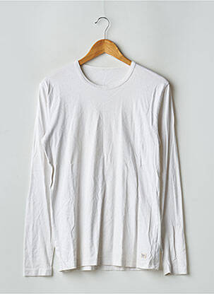 T-shirt coupe droite manches longues blanc TIGER OF SWEDEN homme