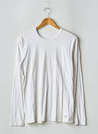T-shirt coupe droite manches longues blanc TIGER OF SWEDEN homme