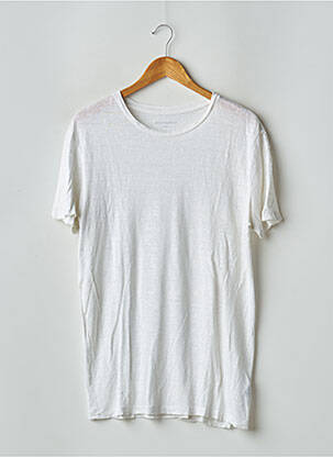 T-shirt col rond manches courtes blanc ALLSAINTS homme