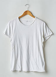T-shirt coupe droite manches courtes blanc MAISON STANDARDS homme