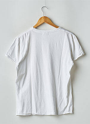 T-shirt coupe droite manches courtes blanc MAISON STANDARDS homme