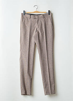 Pantalon slim tissage chiné taille normale marron TIGER OF SWEDEN homme